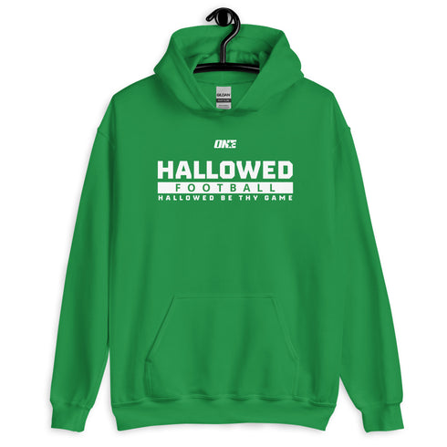 Hallowed Football Emerald Hoodie